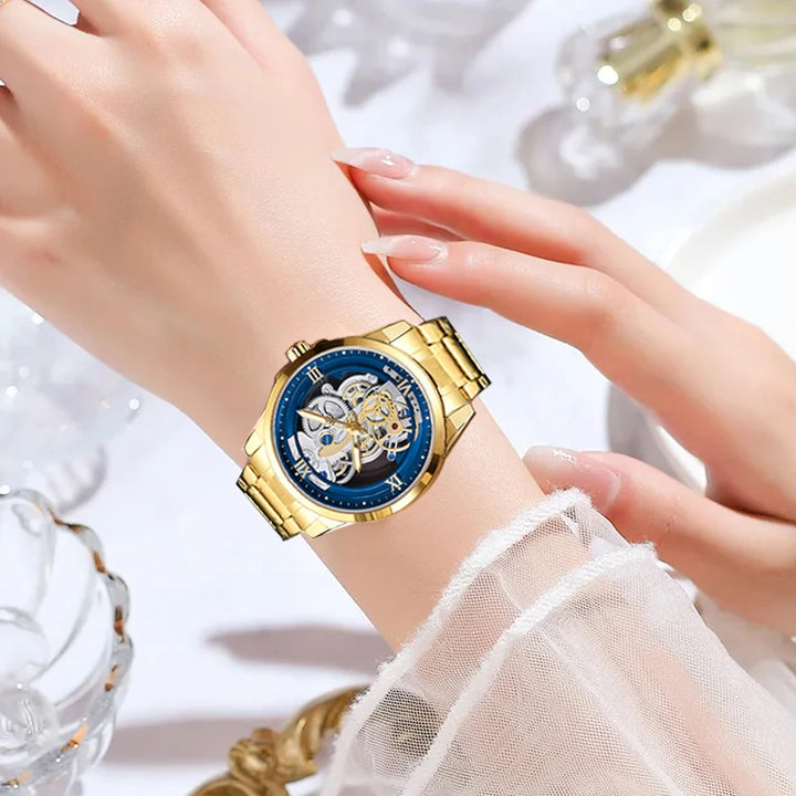 Creative Steel Dress Bracelet Wristwatches