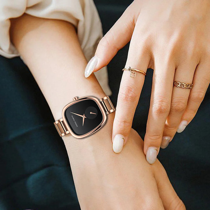 Fashionable Minimalist Style Oval Watches