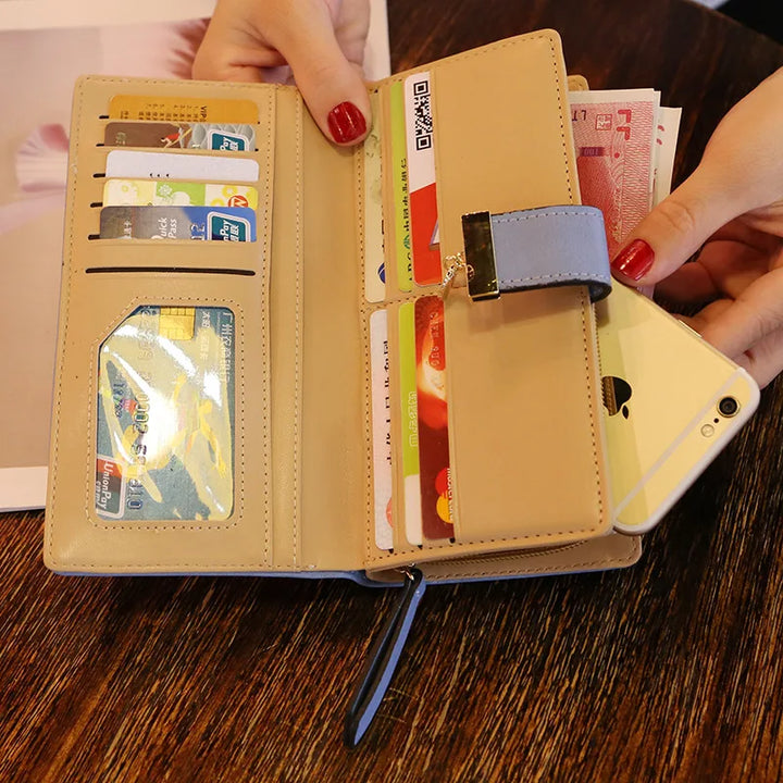 PU Leather Purse Wallet