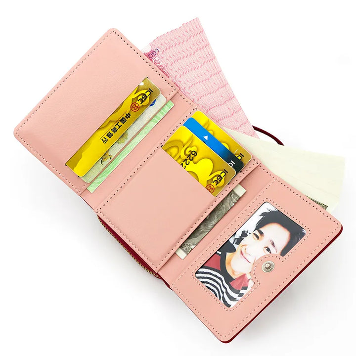 Love Embroidered Wallet