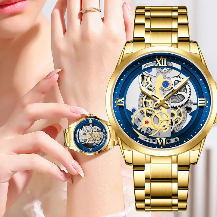 Creative Steel Dress Bracelet Wristwatches